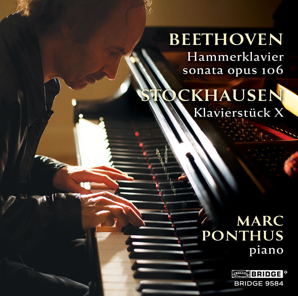 L Beethoven .V. / Ponthus - Ponthus Plays Beethoven & Stockhausen [CD]