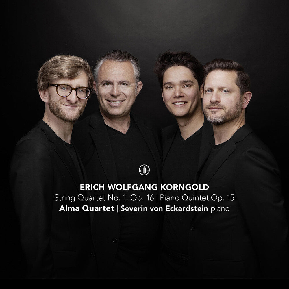 Korngold / Eckardstein / Alma Quartet - String Quartet No. 1 Op. 16 Piano Quintet Op. 15 [CD]