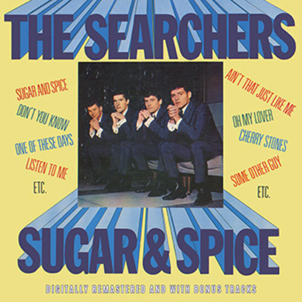 Searchers - Sugar & Spice Plus Bonus Tracks (Bonus Tracks) [LP] Vinyl Record