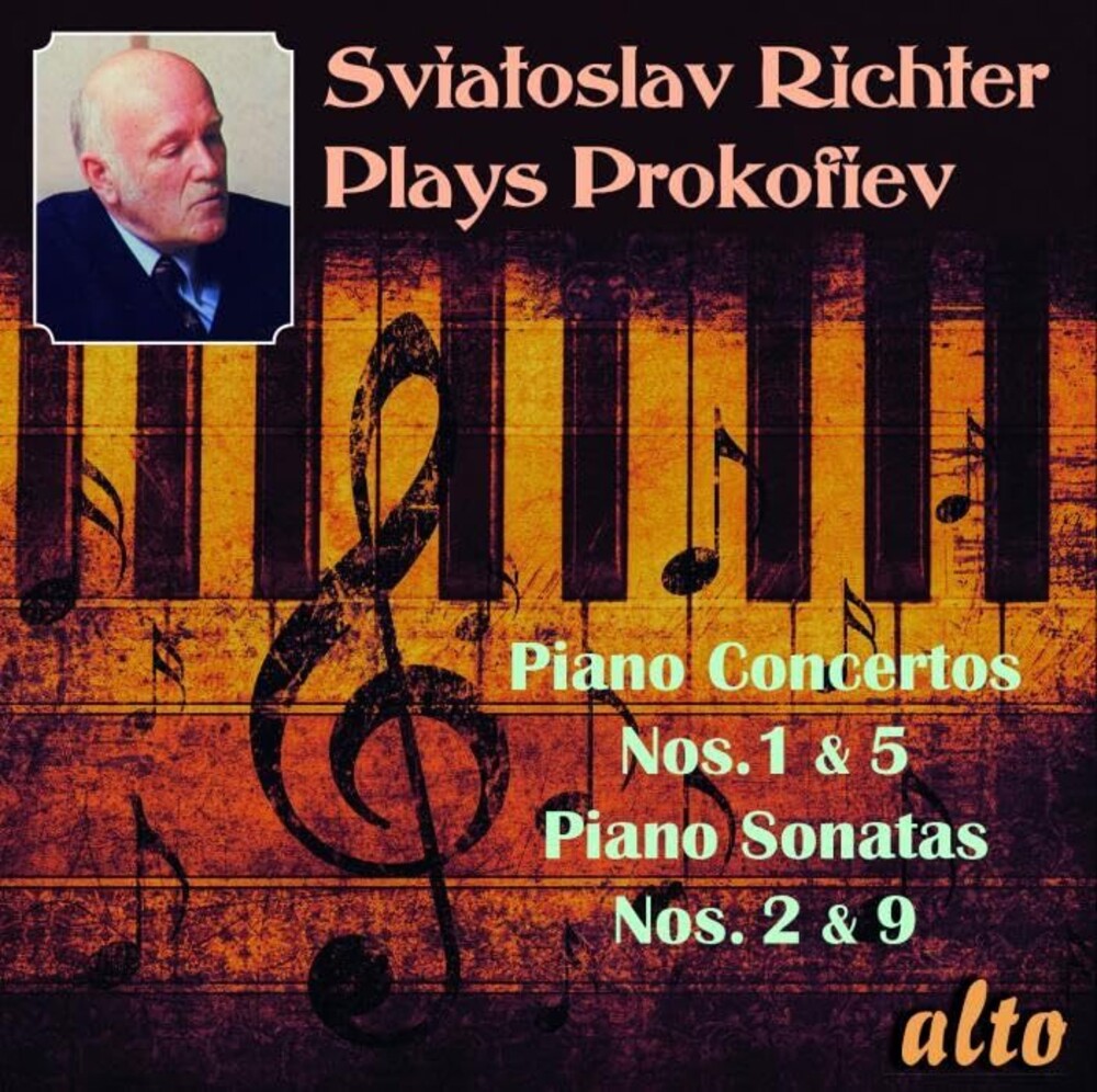 Sviatoslav Richter - Richter Plays Prokofiev Sonatas 2 9 & Concertos 1 [CD]
