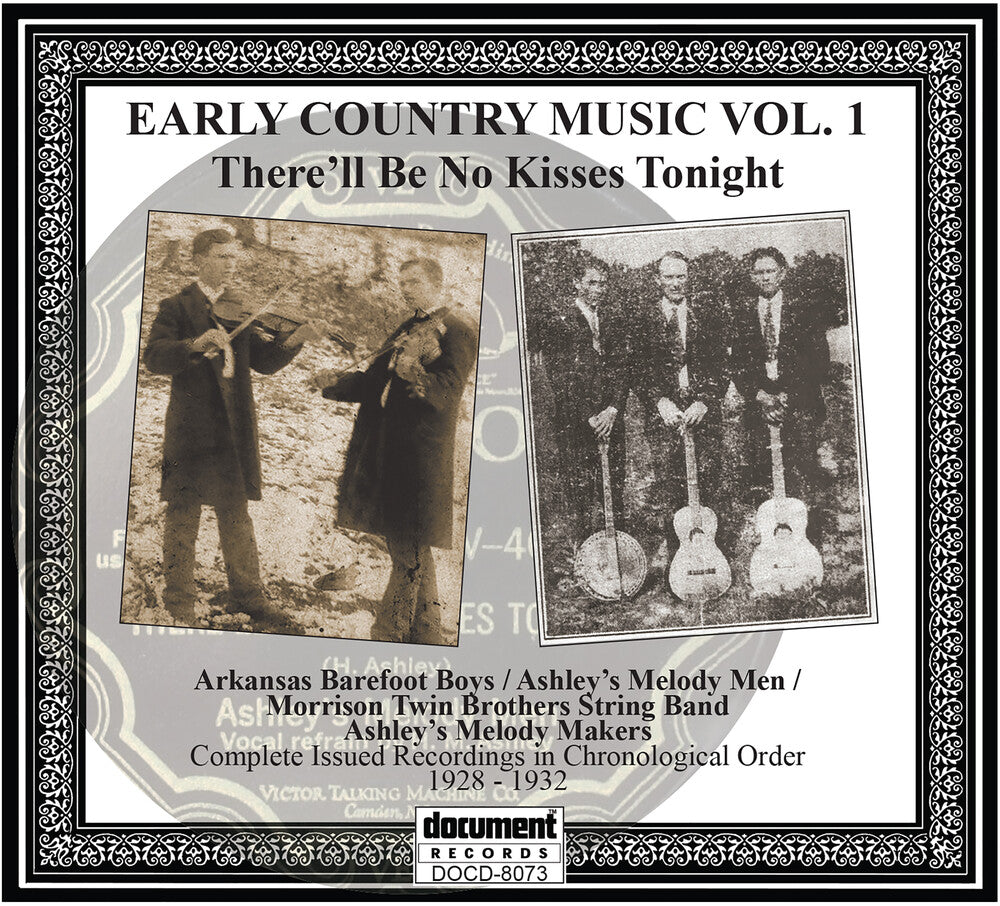 There'll Be No Kisses Tonight: Early Country / Var - There'll Be No Kisses Tonight: Early Country / Var [CD]