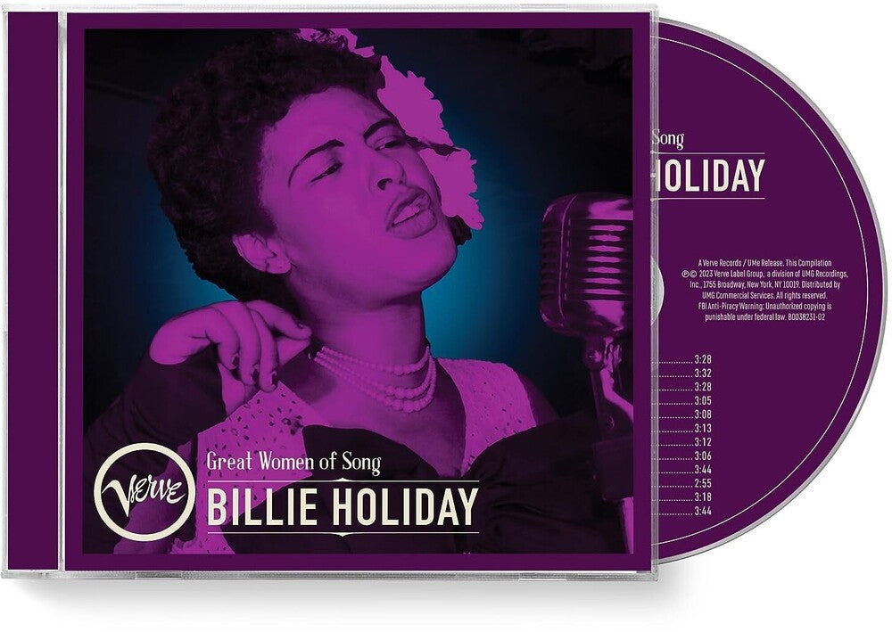 Billie Holiday - Great Women Of Song: Billie Holiday [CD]