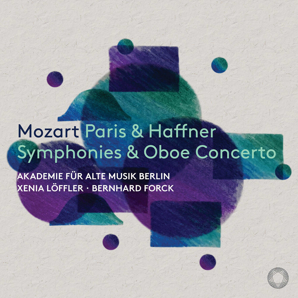 Mozart / Akademie Fur Alte Musik Berlin - Paris & Haffner Symphonies & Oboe Concerto [CD]