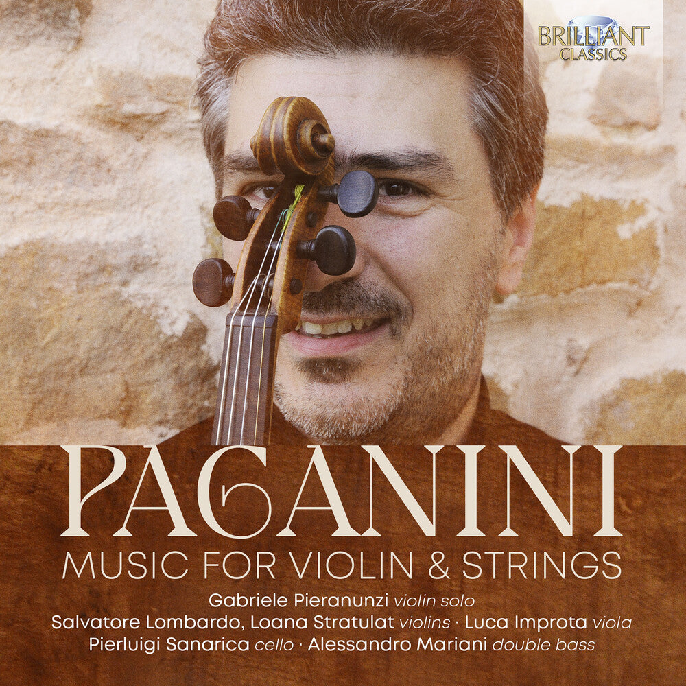 Paganini / Pieranunzi / Lombardo - Music For Violin & Strings [CD]