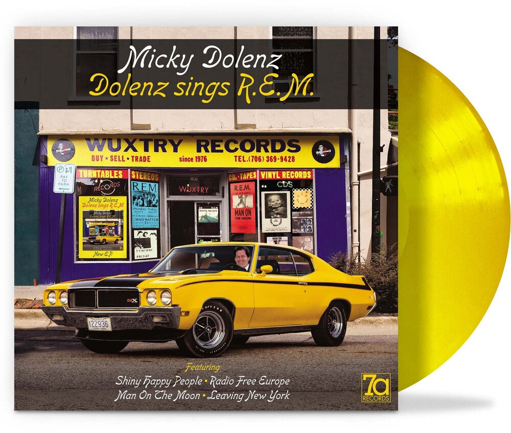 Micky Dolenz - Dolenz Sings R.E.M. EP [Limited Edition Yellow Vinyl] Vinyl Record