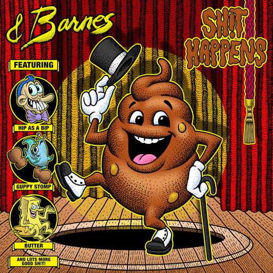 & Barnes - Shit Happens (Brwn) [Colored Vinyl] [Download Included] Vinyl Record
