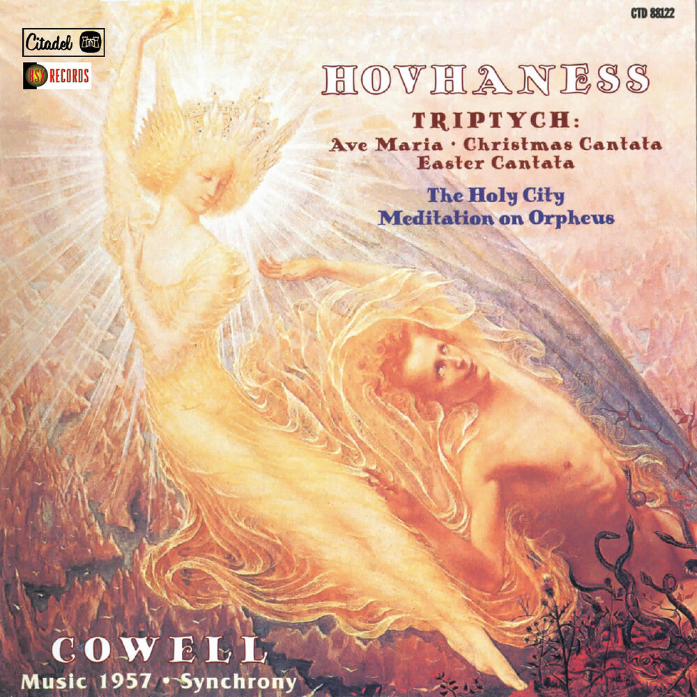 ALAN HOVHANESS - Triptych Thy Holy City Meditation On Orpheus [CD]