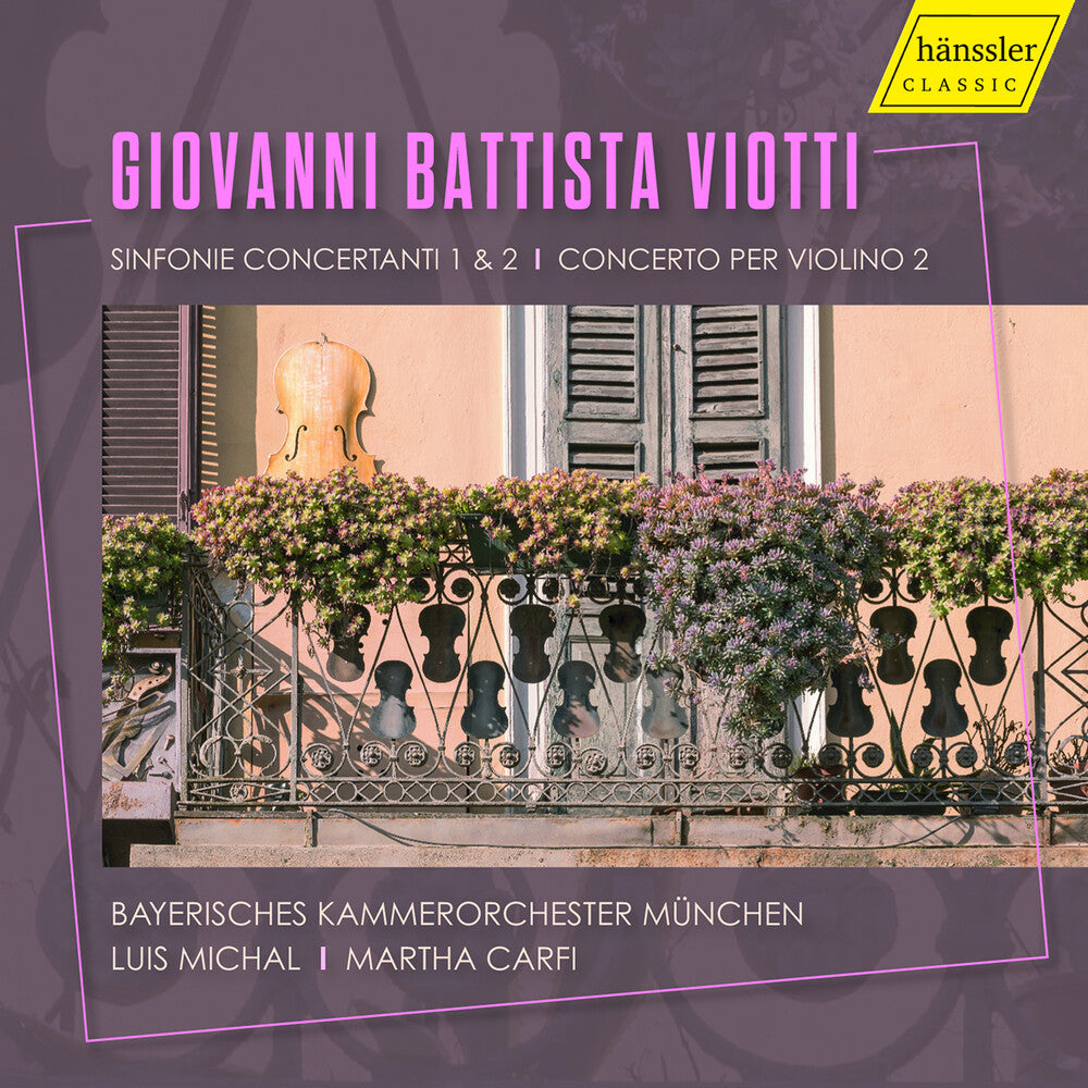Viotti / Carfi / Bayerisches Kammerorchester Munch - Sinfonie Concertanti 1 & 2 Concerto Per Violino 2 [CD]