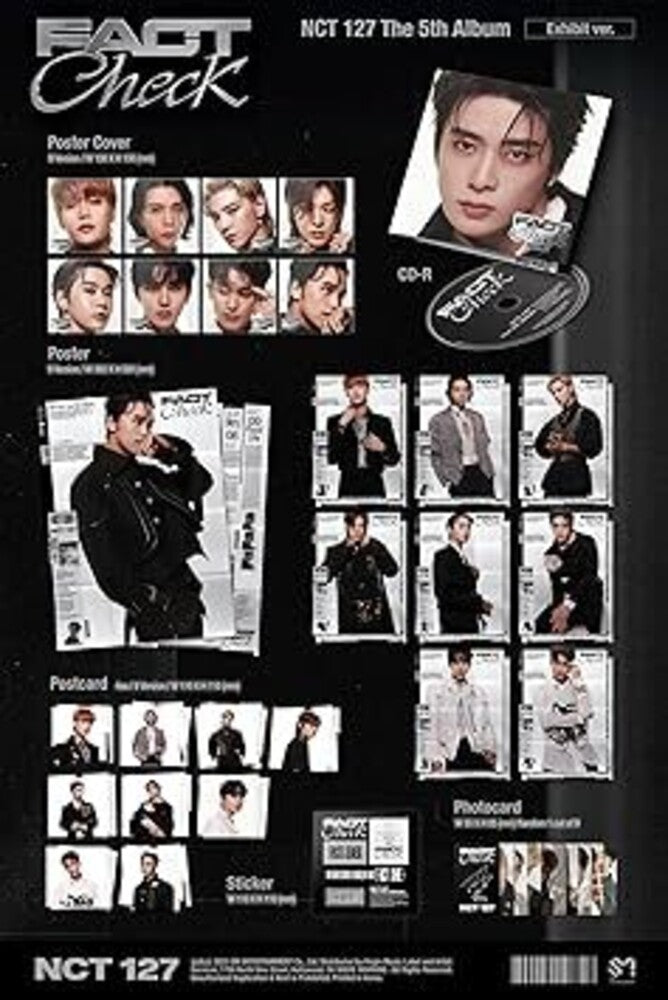 NCT 127 - 5th Album 'fact Check' (Chandelier Ver.) (Phob) [CD]