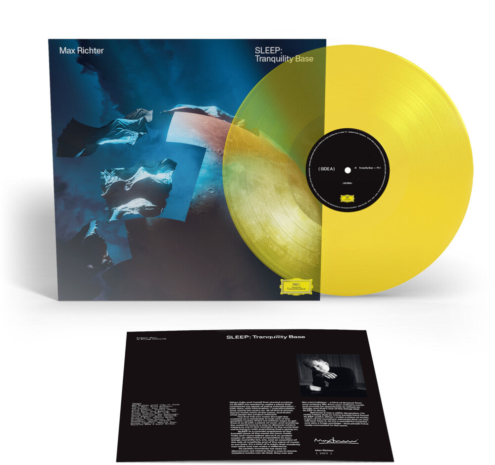 Max Richter - Sleep: Tranquility Base [Clear Vinyl] [Limited Edition] (Ylw) Vinyl Record