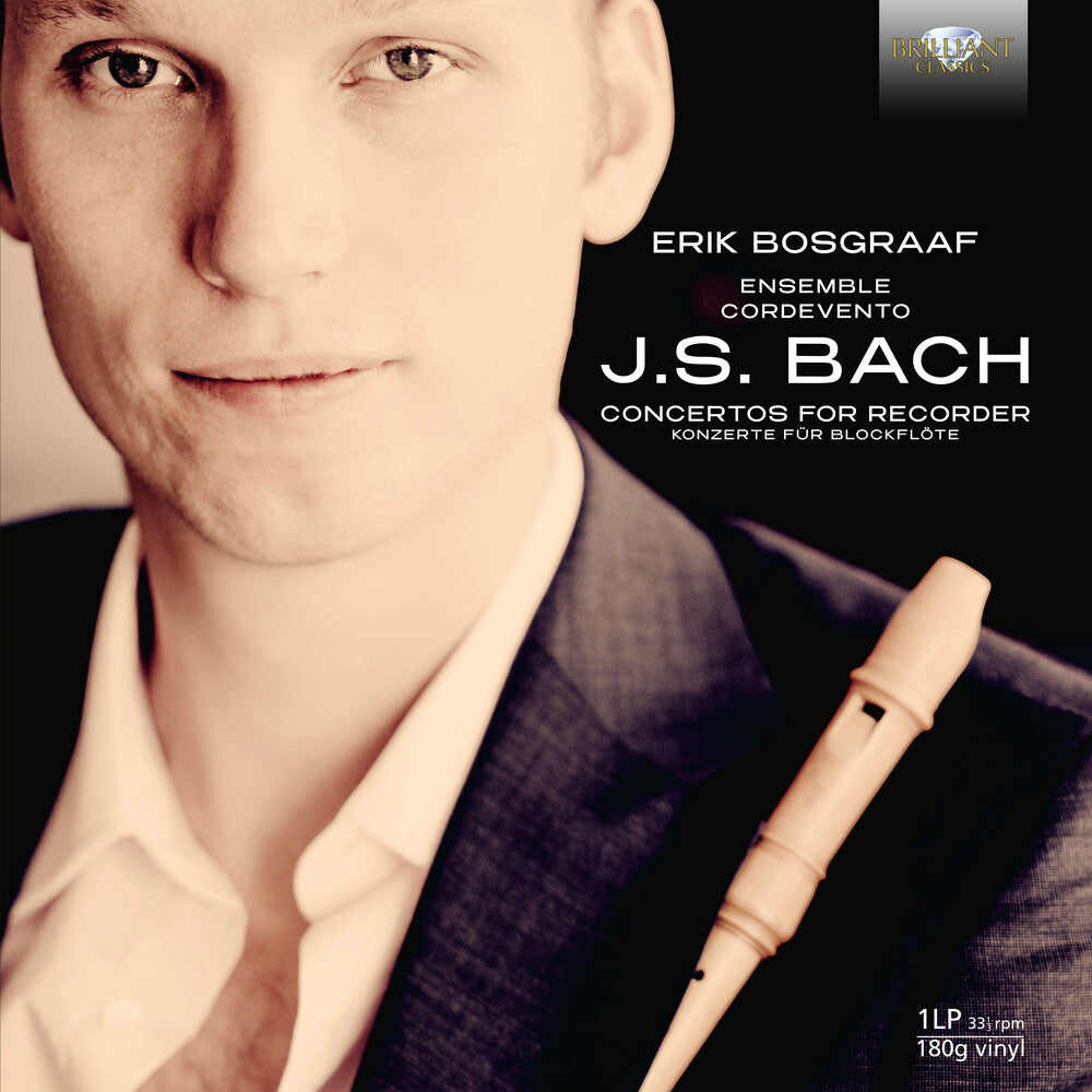 J Bach .S. / Bosgraaf / Cordevento - Concertos For Recorder [LP] Vinyl Record