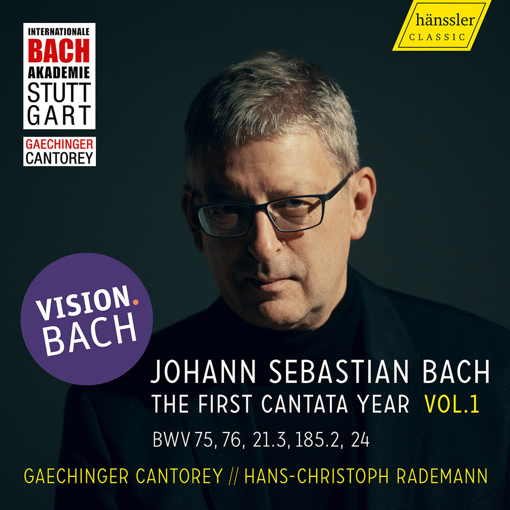 J Bach .S. / Schnur / Feuersinger - Vision.Bach Vol. 1 - The First Cantata Year [CD]