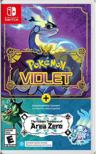 Swi Pokemon Violet + Hidden Treas Bnd (game+dlc) - Swi Pokemon Violet + Hidden Treas Bnd (game+dlc) - Video Game