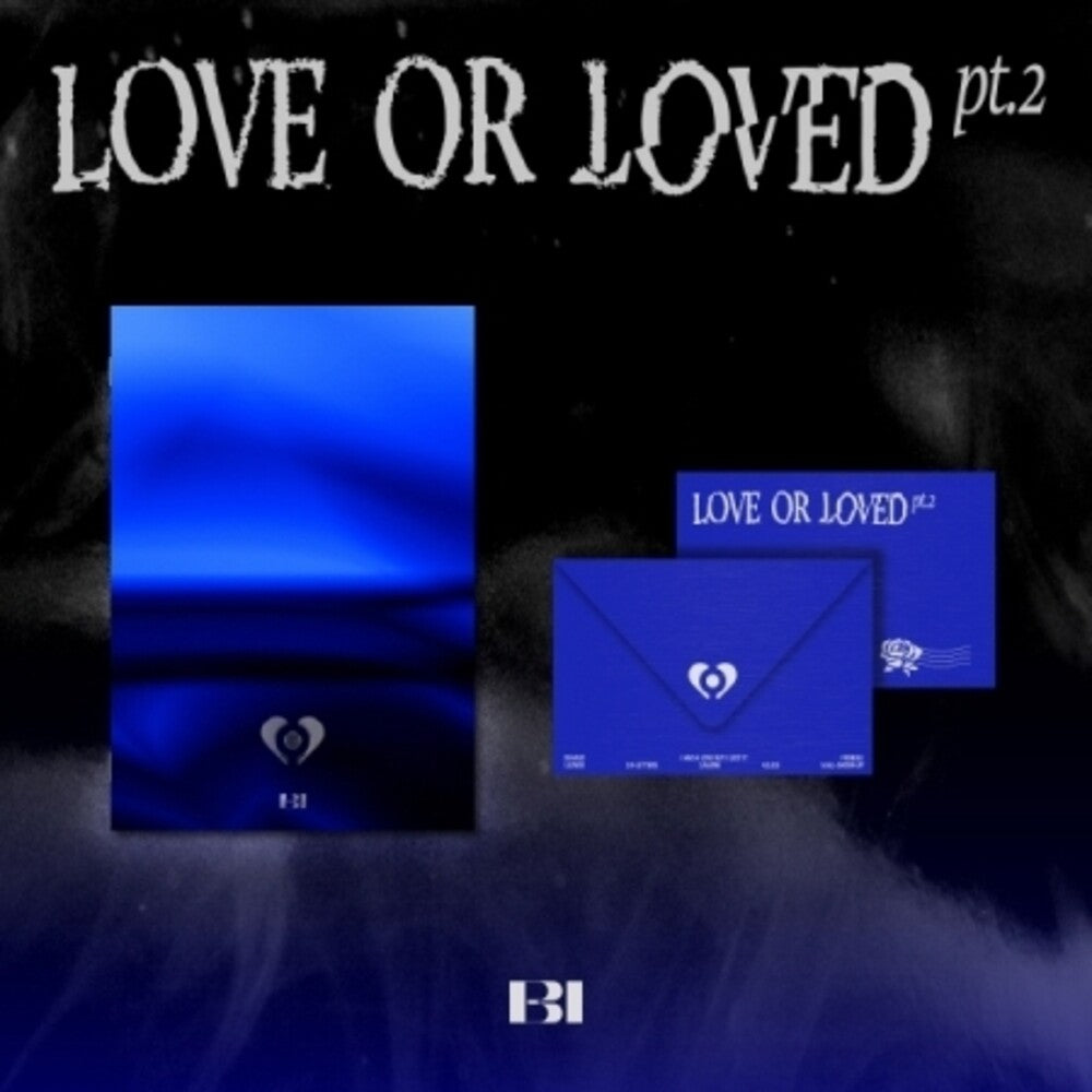 B.I - Love or Loved, Pt. 2 - Asia Letter Version - incl. 5pc Postcard, Lyrics Paper, Dear. ID, CD Envelope, 2 Stamp Stickers + Photoca [CD]
