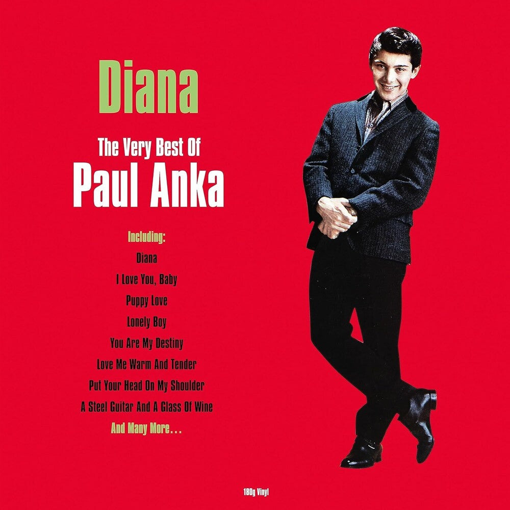 Paul Anka - Diana: The Very Best Of Paul Anka [180 Gram] (Uk) Vinyl Record