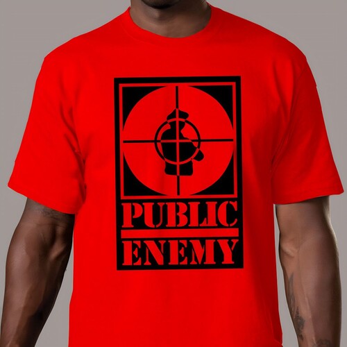 Public Enemy - Rebirth Of A Nation Big Logo (t-shirt L) - Apparel