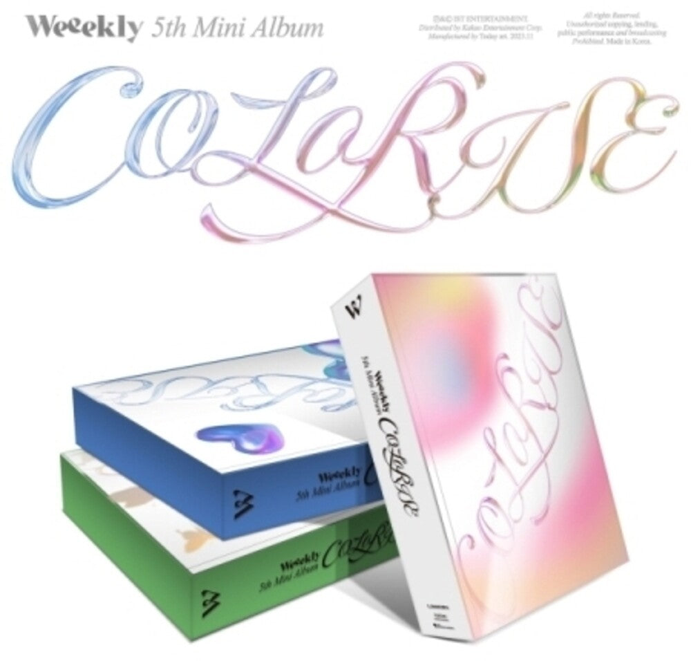 Weeekly - Colorise - Random Cover (Phob) (Phot) (Asia) [CD]