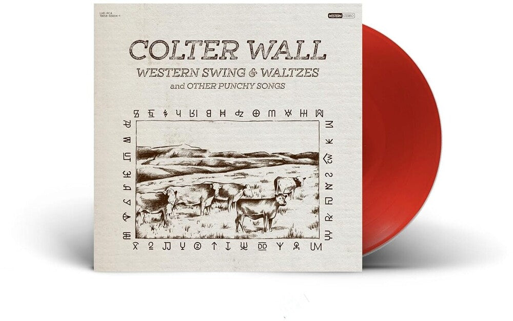 Colter Wall - Western Swing & Waltzes [Red Opaque LP] Vinyl Record