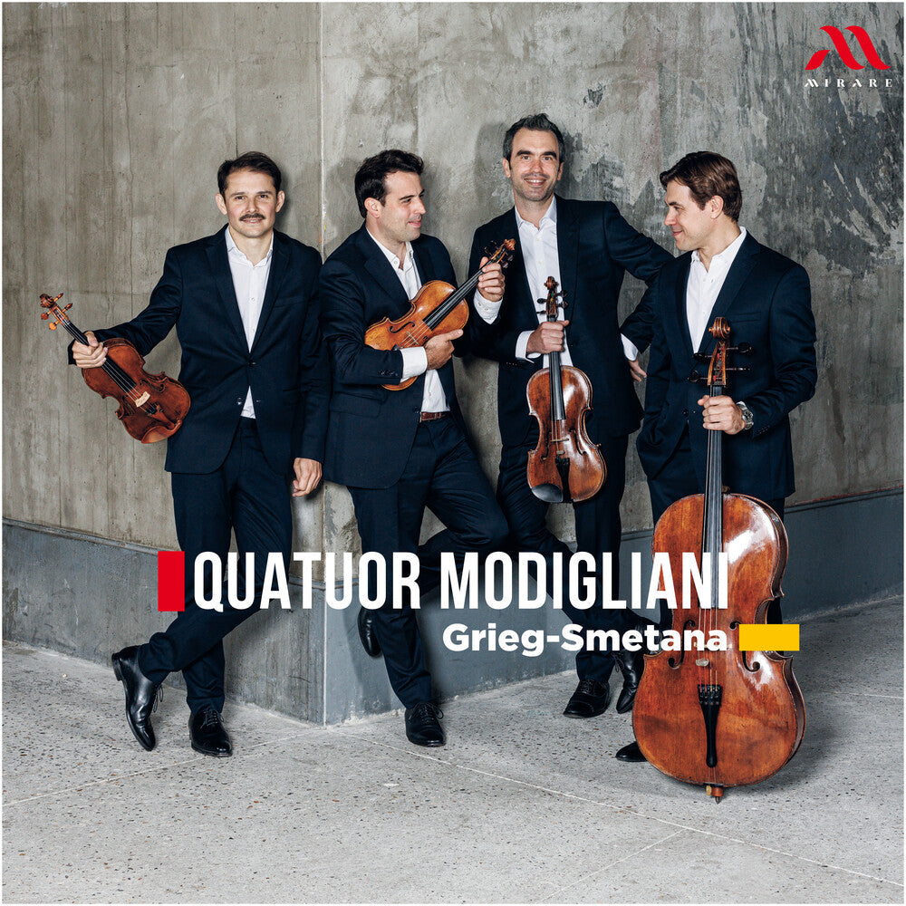 Quatuor Modigliani - Grieg - Smetana [CD]