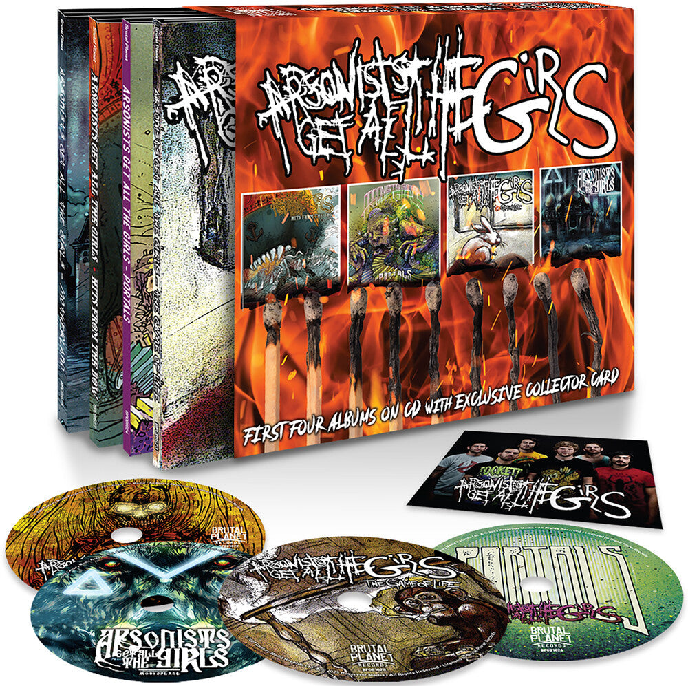 Arsonists Get All The Girls - 1st Four Albums (Box) (Bonus Track) [CD]