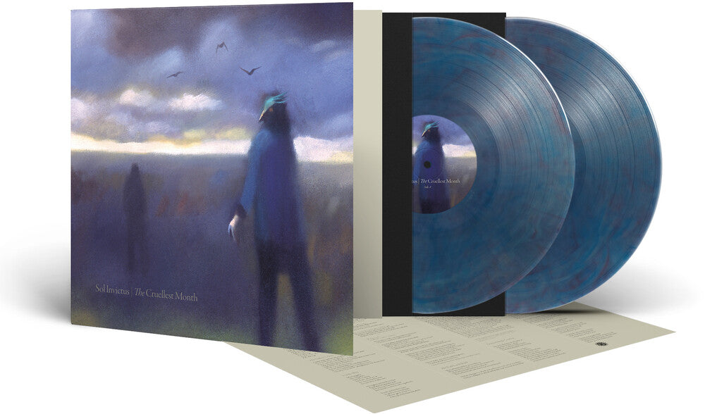 Sol Invictus - Cruellest Month - Crystal Clear/Blue/Red Marble [LP] Vinyl Record