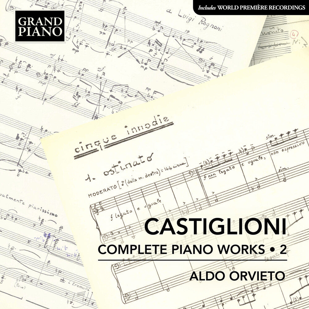 Castiglioni / Orvieto - Complete Piano Works, Vol. 2 [CD]