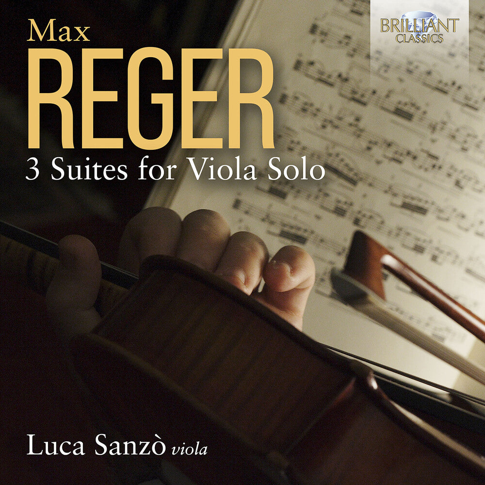 Reger / Sanzo - 3 Suites For Viola Solo [CD]