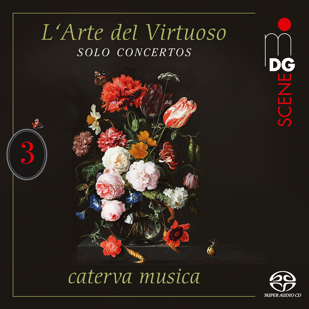 J Bach .S. / Benda / Caterva Musica - L Arte Del Virtuoso, Vol. 3 (Hybr) [CD]