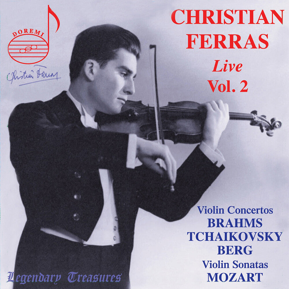 Berg / Brahms / Radiosinfonieorchester Berlin - Christian Ferras Live Vol. 2 [CD]