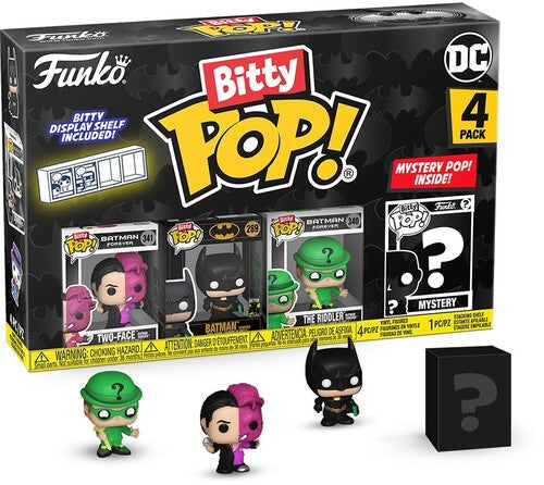 Bitty Pop Dc - Bitty Pop Batman Two Face 4 Pack 85th Anniversary - Collectibles