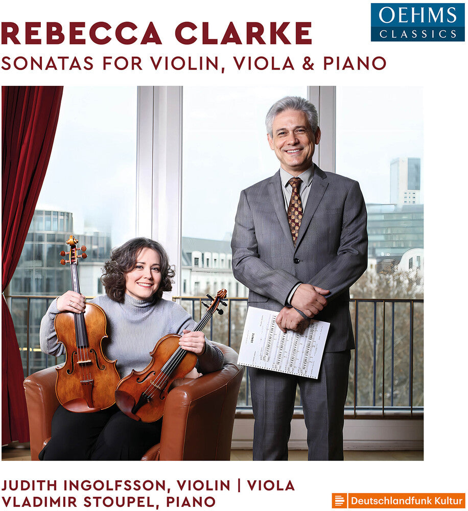 Clarke / Ingolfsson / Stoupel - Sonatas for Violin Viola & Piano [CD]