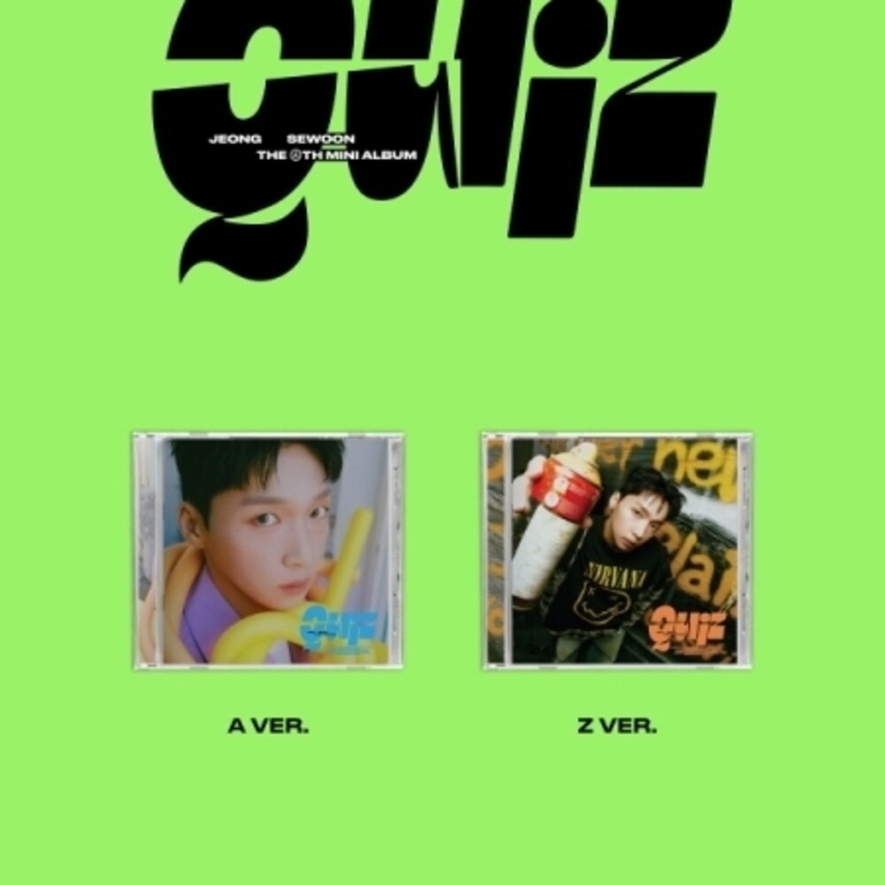 Jeong Se Woon - Quiz - Jewel Case Version (Post) (Phob) (Phot) [CD]