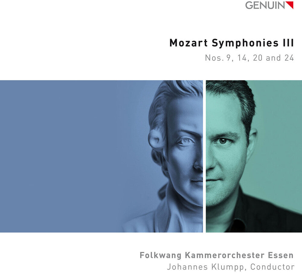 Mozart / Folkwang Kammerorchester Essen - Symphonies Vol. 3 - Nos. 9, 14, 20 & 24 [CD]