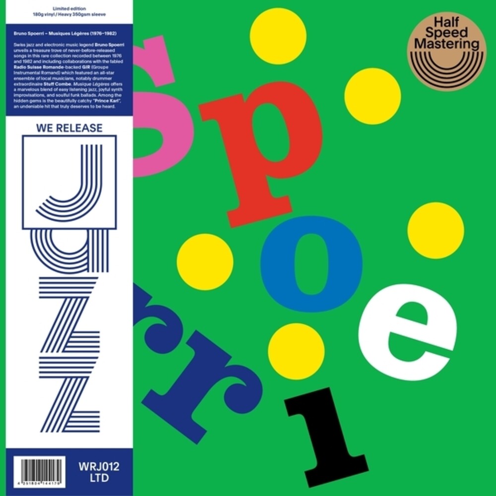 Bruno Spoerri - Musiques Legeres (1976-1982) [Limited Edition] Vinyl Record