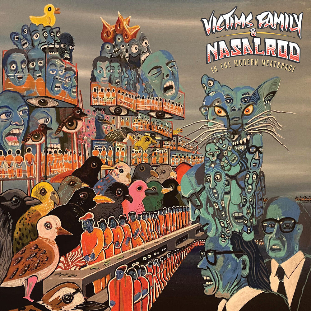 Victims Family & Nasalrod - In The Modern Meatspace [LP] Vinyl Record