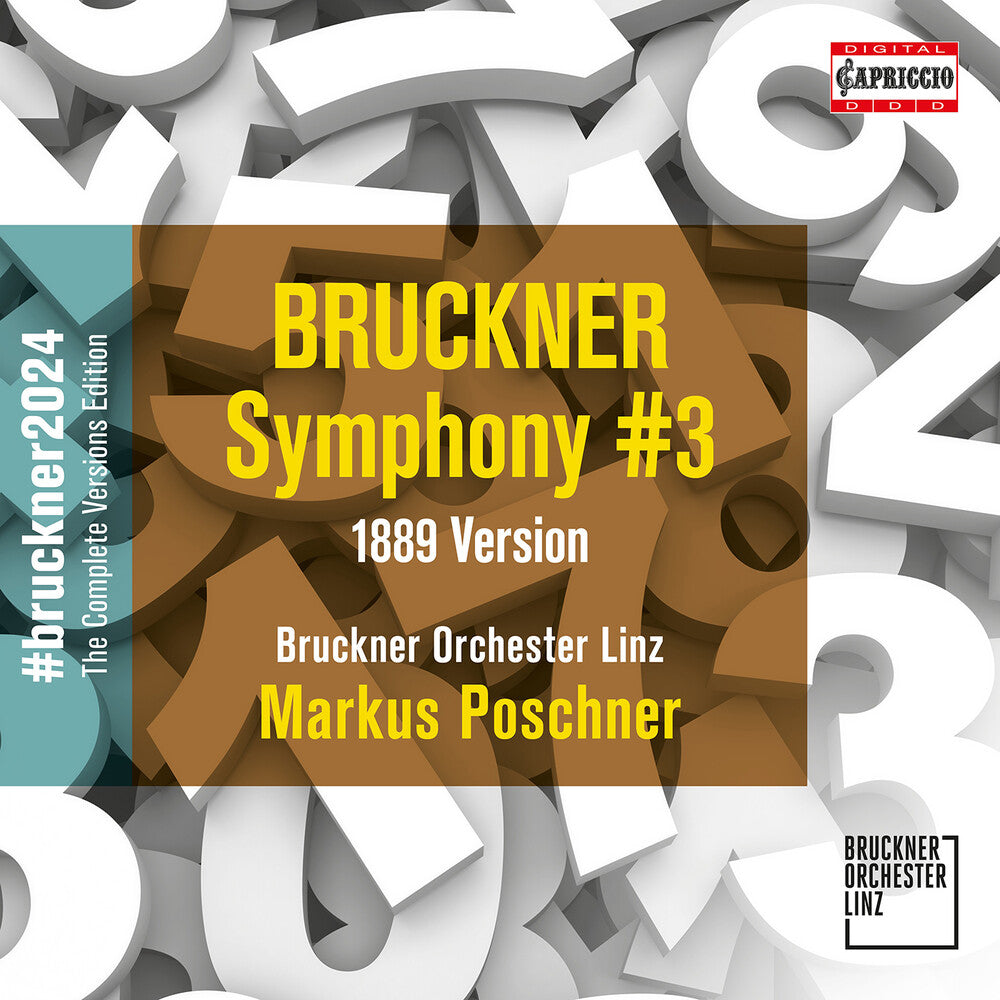 Poschner / Bruckner / Bruckner Orchester Linz - Symphony No. 3 (1889) [CD]