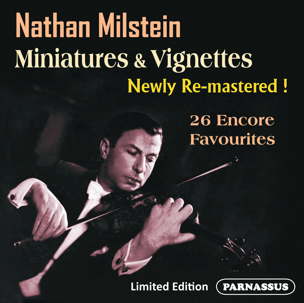 NATHAN MILSTEIN - Nathan Milstein Miniatures Vignettes & More [CD]