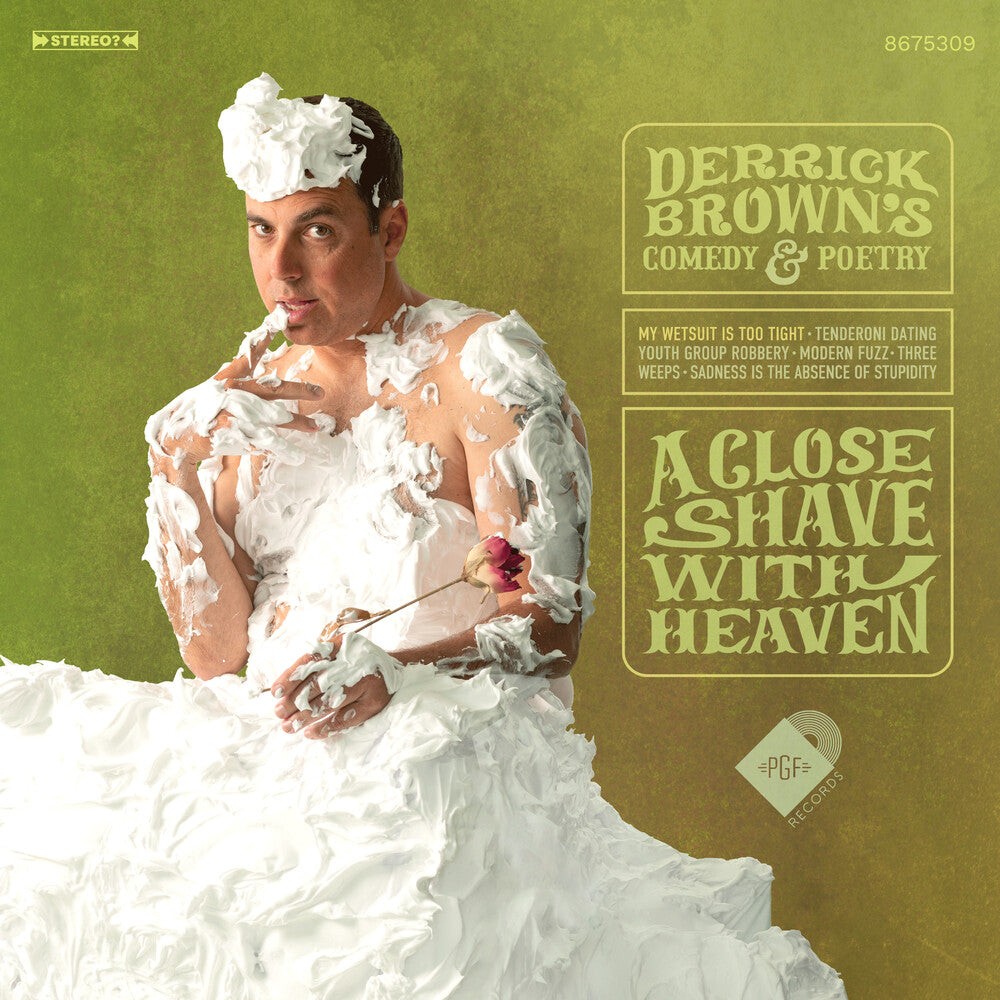 Derrick Brown - Close Shave With Heaven [LP] Vinyl Record