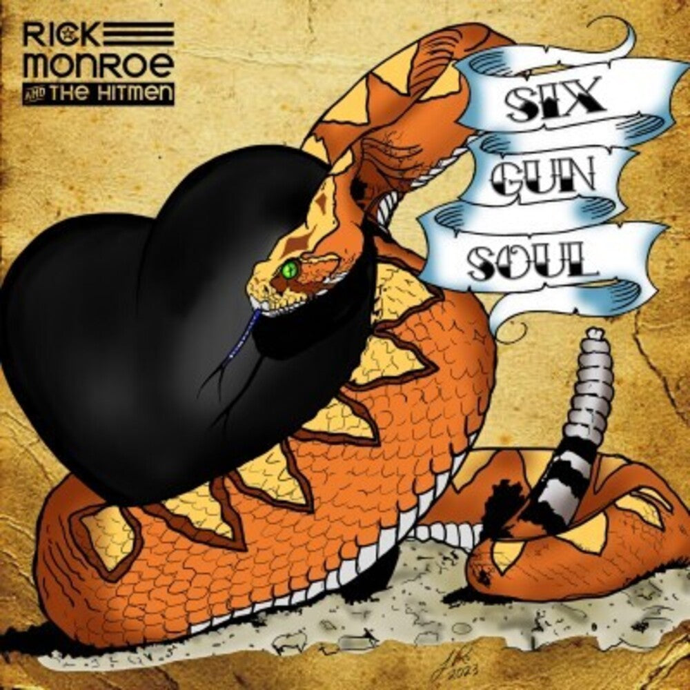 Rick Monroe  & The Hitmen - Six Gun Soul Music CD