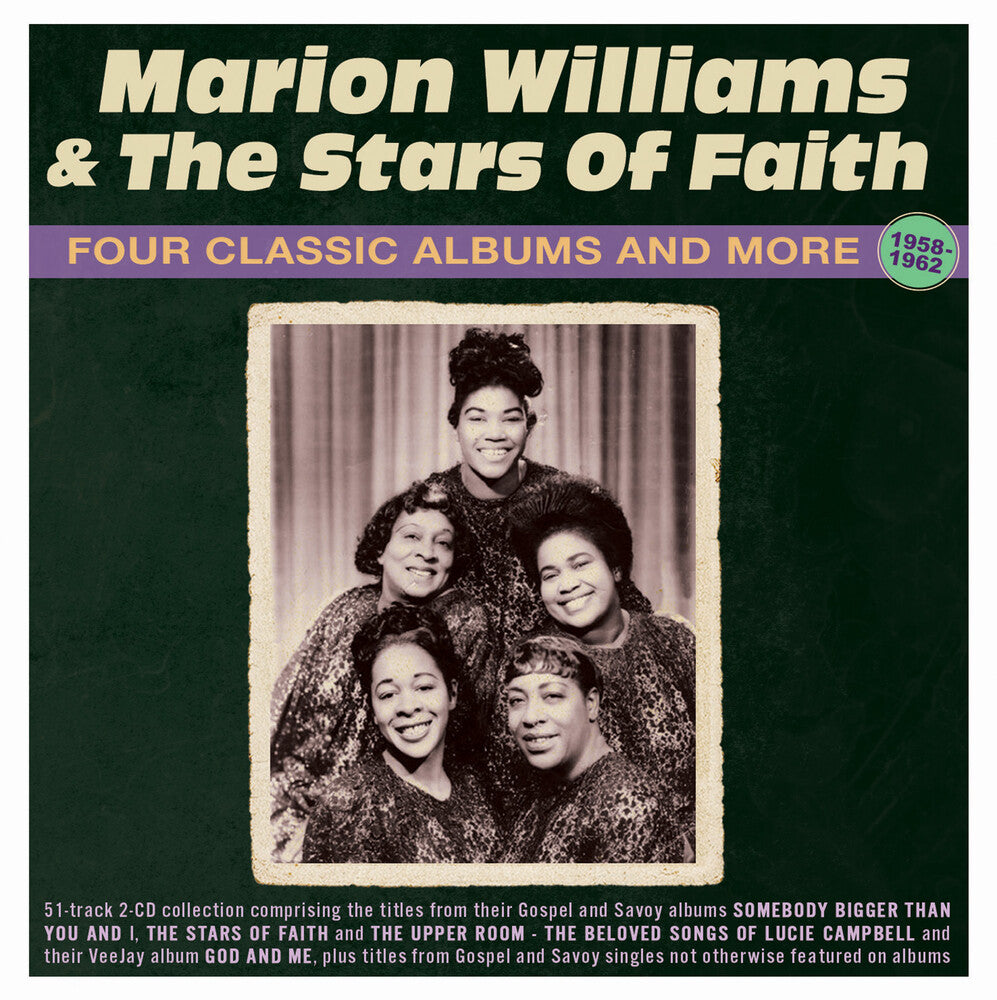 Marion Williams  & The Stars Of Faith - Four Classic Albums And More 1958-62 [CD]