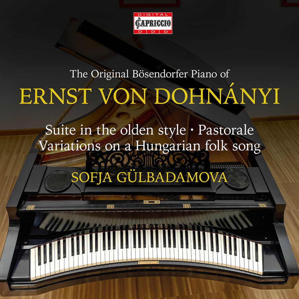 Dohnanyi / Gulbadamova - Piano Works (Original Concave Piano, Bosendorfer) [CD]
