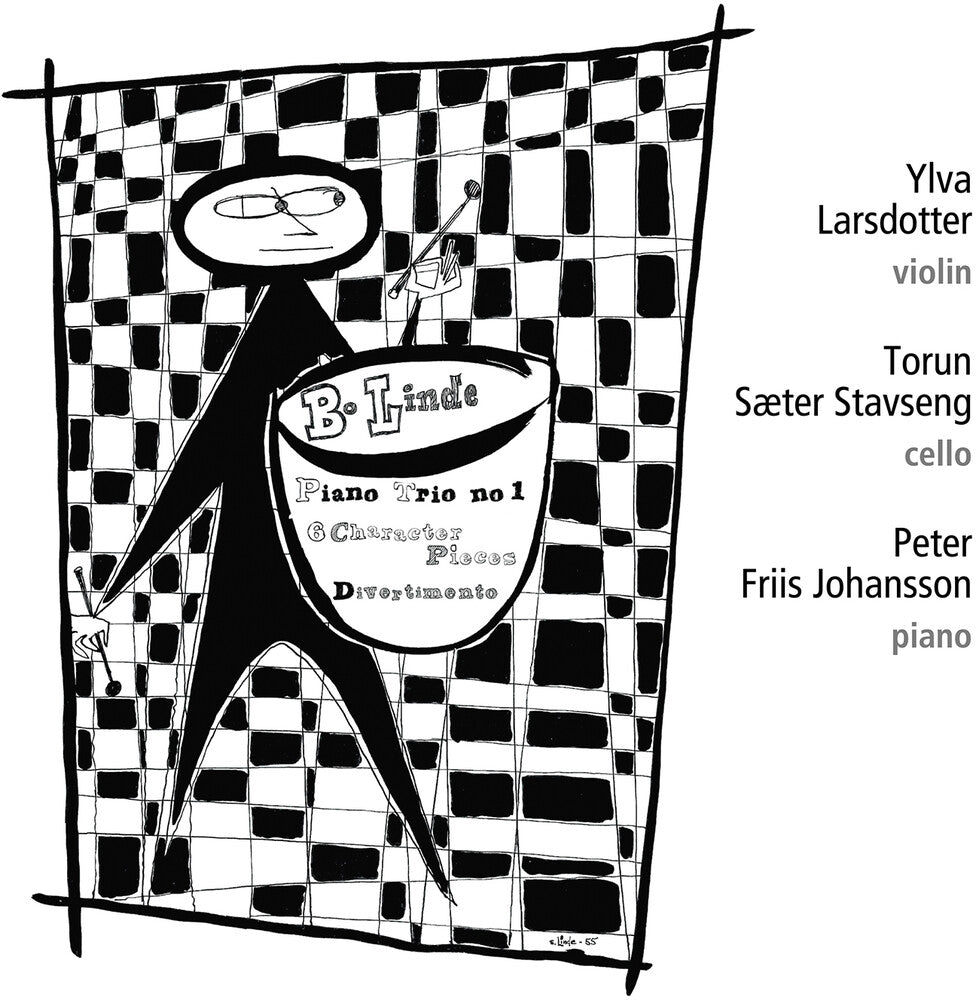 Linde / Johansson / Larsdotter - Piano Trio No. 1 Six Character Pieces Divertimento [CD]