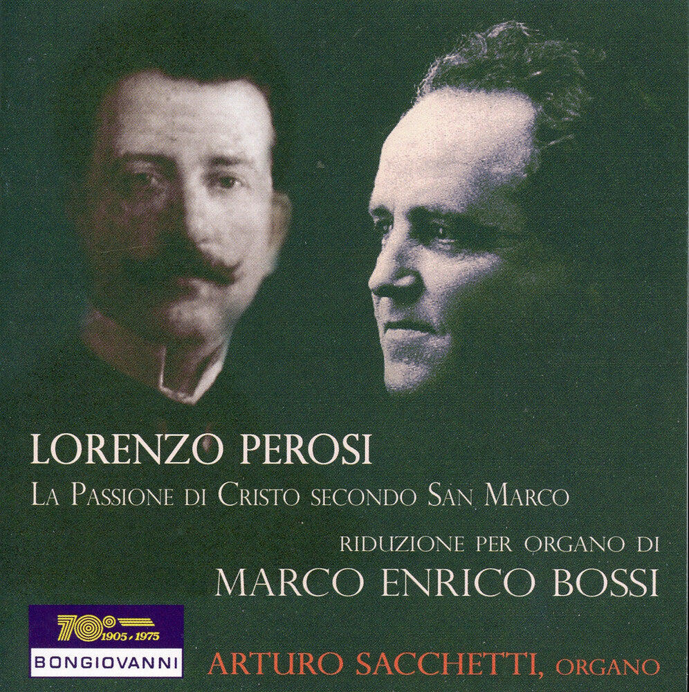 Bossi / Arturo Sacchetti - La Passione Di Cristo Secondo S Marco Trilogia [CD]