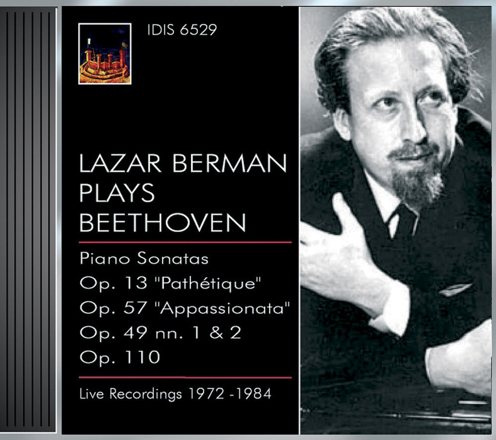 Lazar Berman - Beethoven, L. Van: Piano Sonatas Nos. 8, 19, 23 And 31 (Berman) (1972-1984) [CD]
