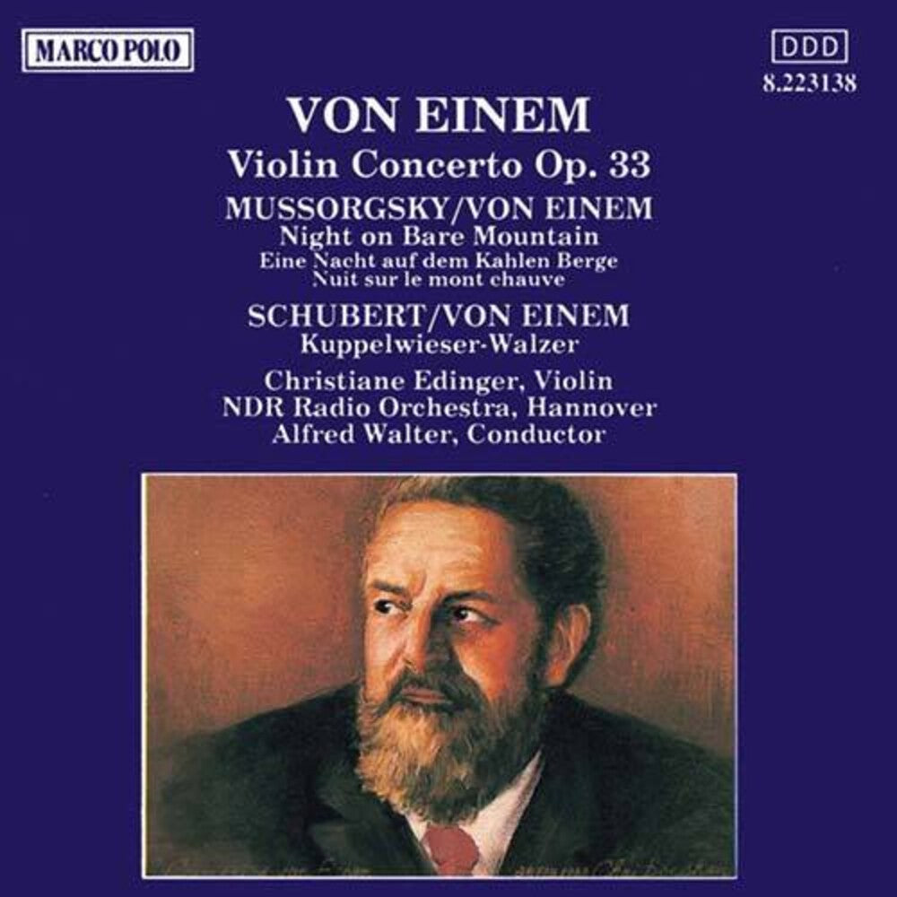 Von Einem / Edinger / North German Rso / Walter - Violin Concerto [CD]