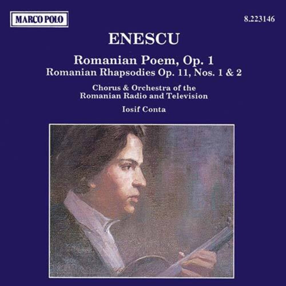 Enescu / Conta / Romanian Rtv Chorus & Orchestra - Romanian Poem / Rhapsody 1 & 2 [CD]