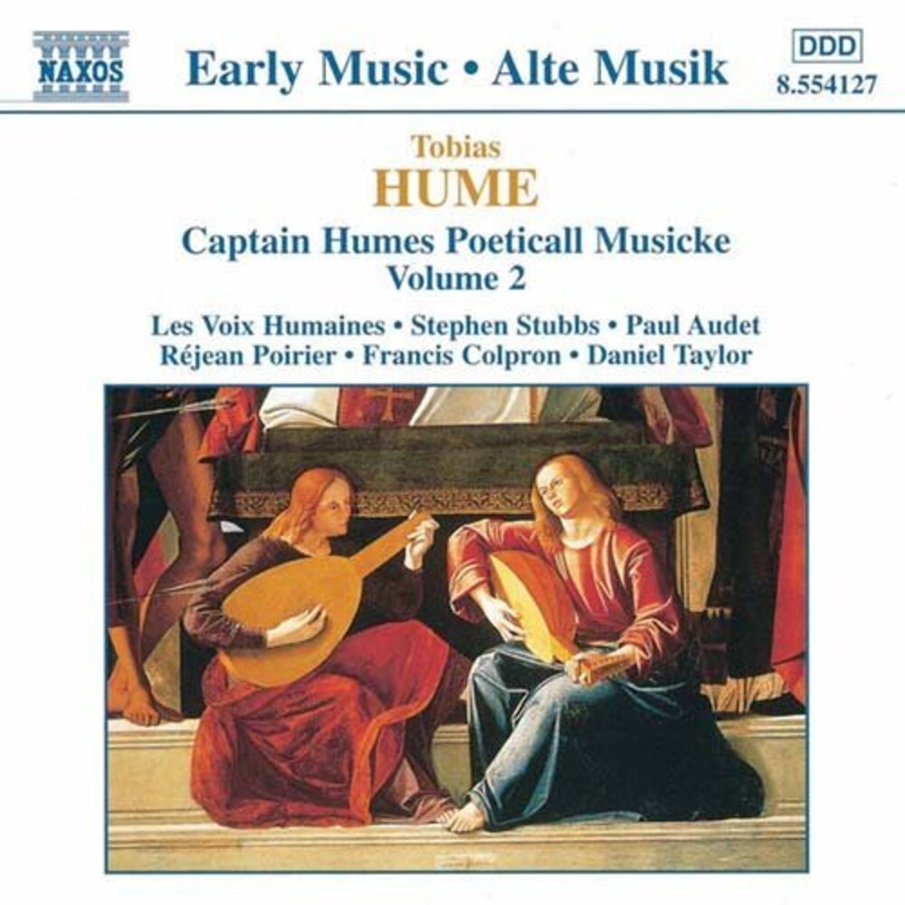Hume / Stubbs / Colpron / Taylor - Captain Humes Poeticall Musicke 2 [CD]