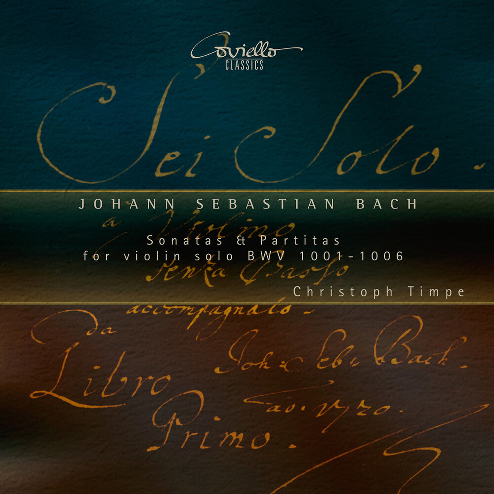 J Bach .S. / Timpe - Sonatas & Partitas For Violin Solo, Bwv [CD]