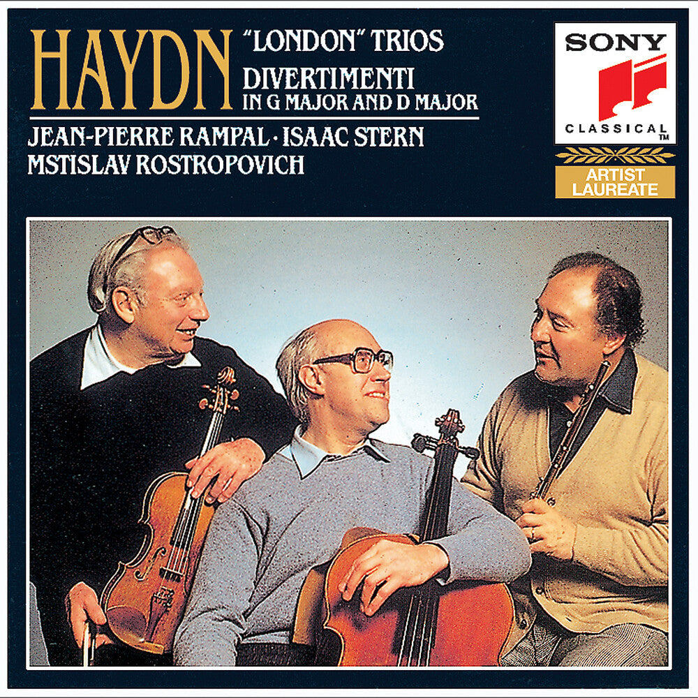 Jean-Pierre Rampal - London Trios Nos 1-4 Divertism [CD]