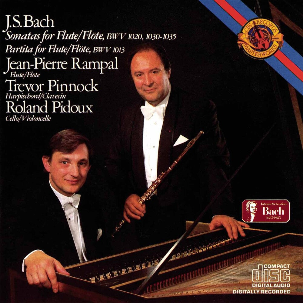 Jean-Pierre Rampal - J.S. Bach - Sonatas for Flute [2 CD]
